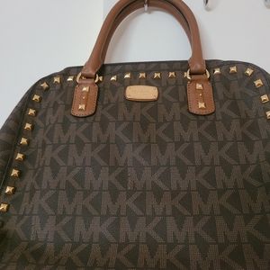 Micheal kors sandrine studded large Hand bag